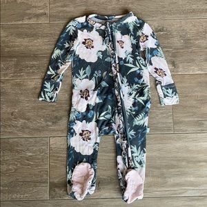 COPY - Posh Peanut- Payton Ruffled Footie 6-9 Mon…